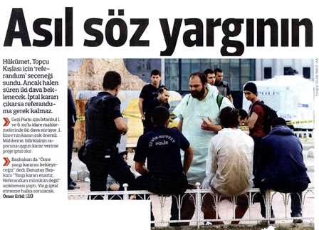 ASIL SÖZ YARGININ - RADİKAL GAZETESİ / 14.06.2013