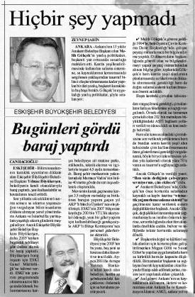 CUMHURİYET 05.08.2007 "HİÇBİR ŞEY YAPMADI"