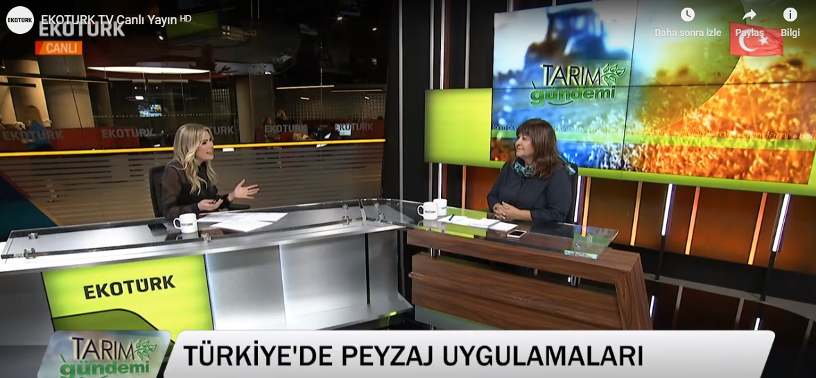 EKOTÜRK TV TARIM GÜNDEMİ KONUĞU ODA BAŞKANIMIZ AYŞEGÜL ORUÇKAPTAN 21.10.2019