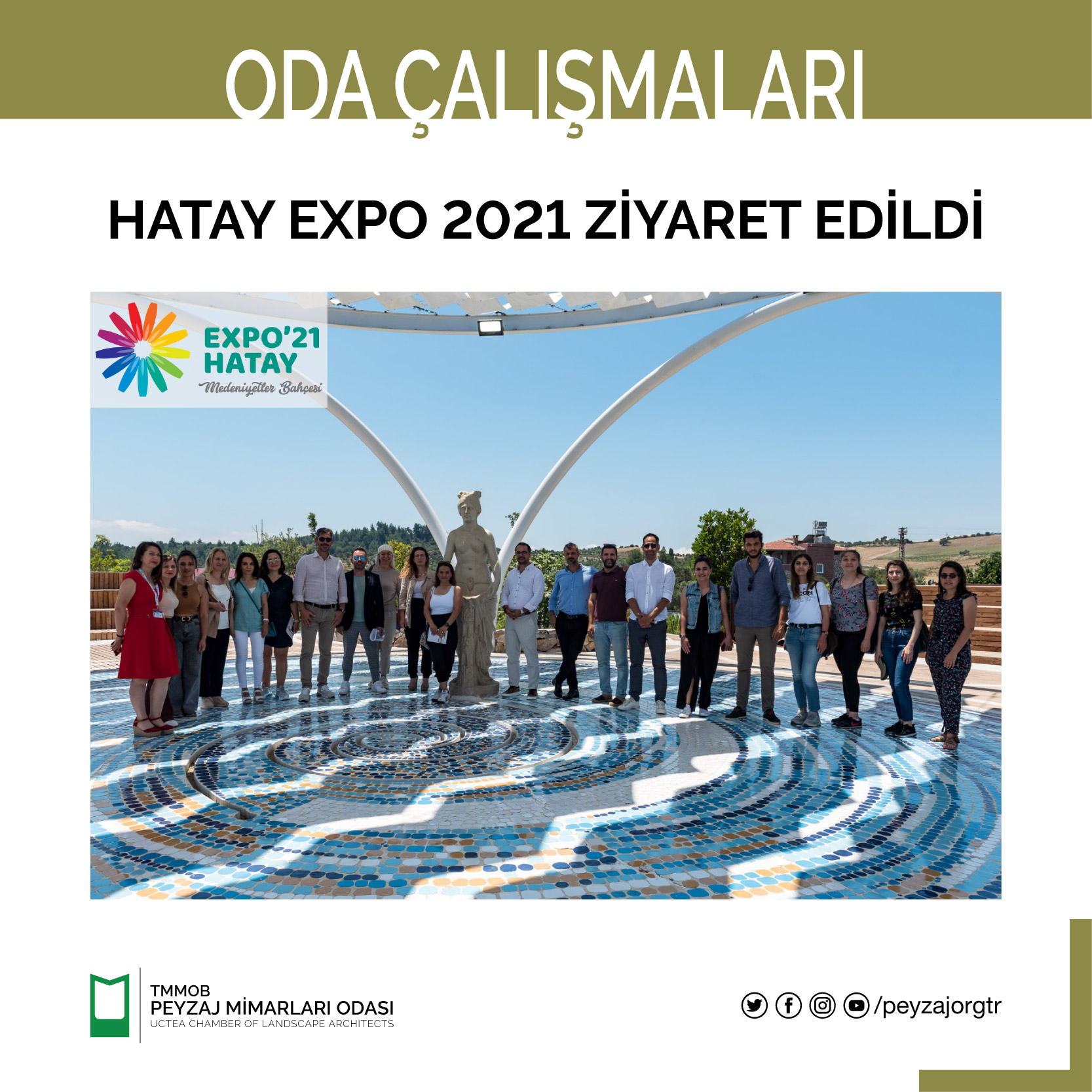 HATAY EXPO 2021 ZİYARET EDİLDİ