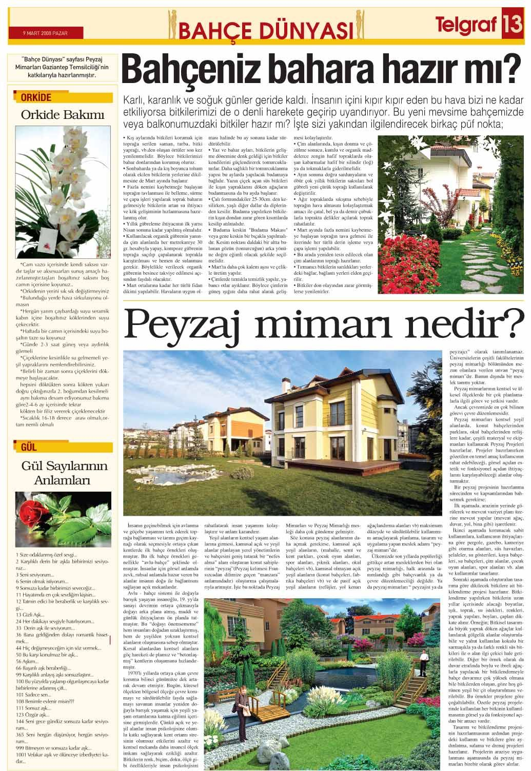 GAZİANTEP TELGRAF 13.03.2008